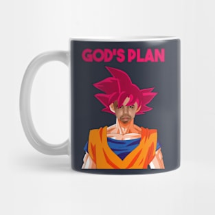 God's Plan Goku Mug